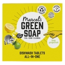 MARCEL'S GREEN SOAP nõudepesutabletid greip ja laim 24tk